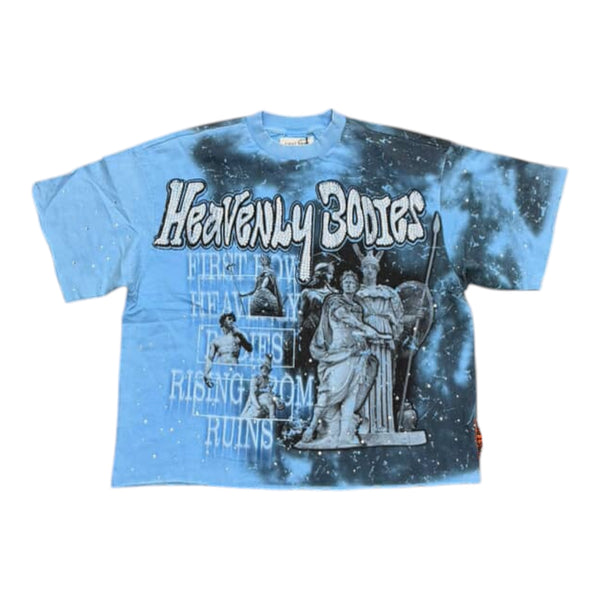 First Row “Heavenly Bodies” Blue Tee