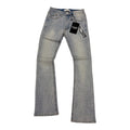 KDNK Blue Rhinestone Flare Jean