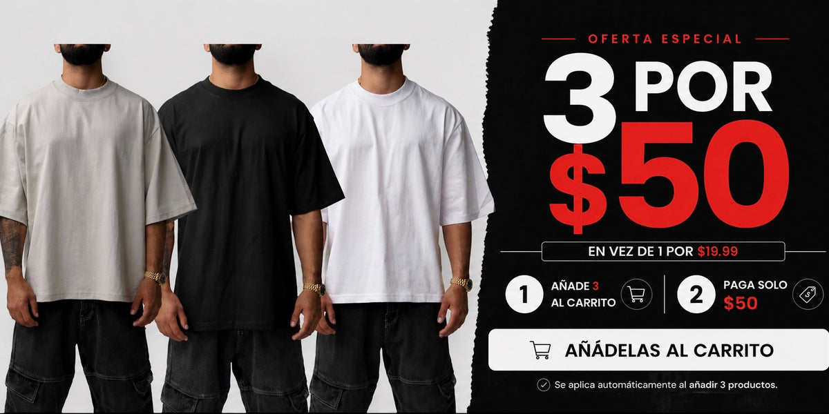 3 por $50 en camisas Shaka Wear