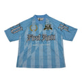 First Row “01” Blue Soccer Jersey Tee