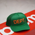 Gallery Dept Green/Orange Cap