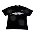 Hellstar White Logo Black Tee