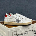 Golden Goose Classic White/Red/Silver/Cream