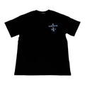 Chrome Heart Colorfull Rhinestone Logo Black Tee