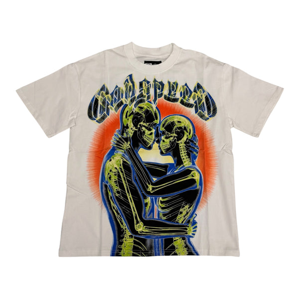 Godspeed “Intimate Conection” White Tee