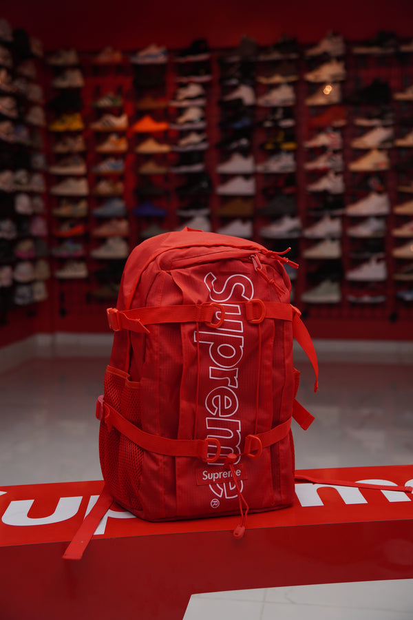 Red Supreme Bookbag