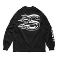 Straye Longsleeve Tee (Washed Black)