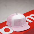 Chrome Hearts Pink/White Cap