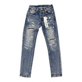 Purple Broken Blue Jean