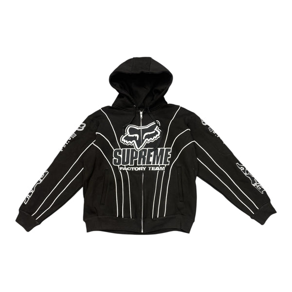 Supreme x Fox Black/White Hoodie