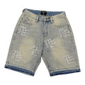 Mixed Emotions Rhinestone Short Jean