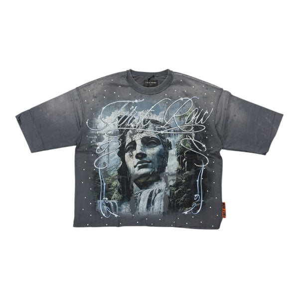First Row Statue Grey Tee