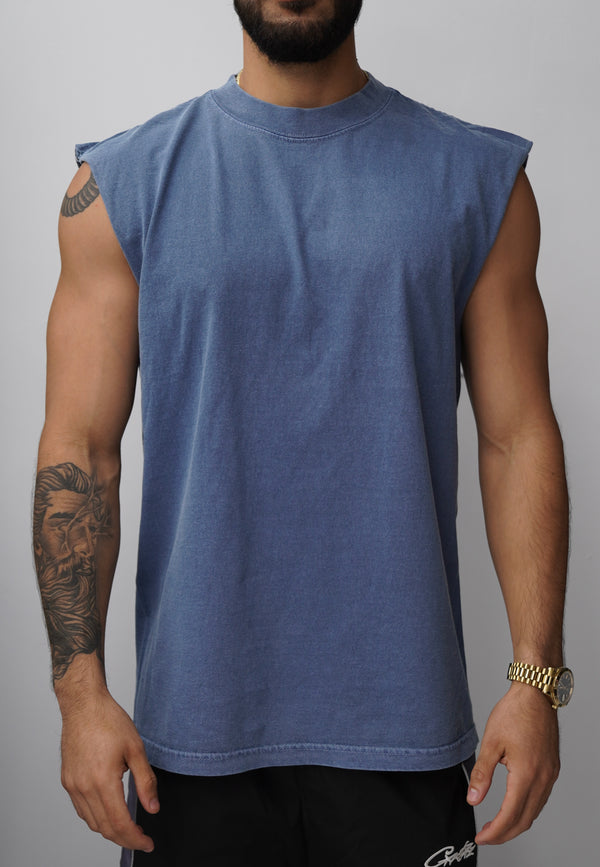 Shaka Wear Blue Muscle Tee