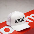 Amiri White/Black Cap
