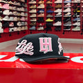 Life Hustler Black/Pink Cap