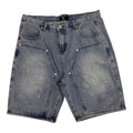 Mixed Emotion Blue Short Jean