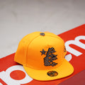 Hellstar Dark Orange Diamond Cap