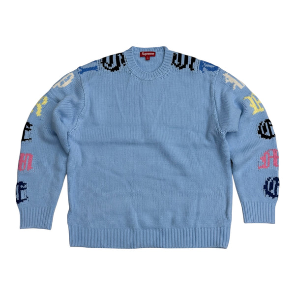 Supreme Blue Sweater Hoodie