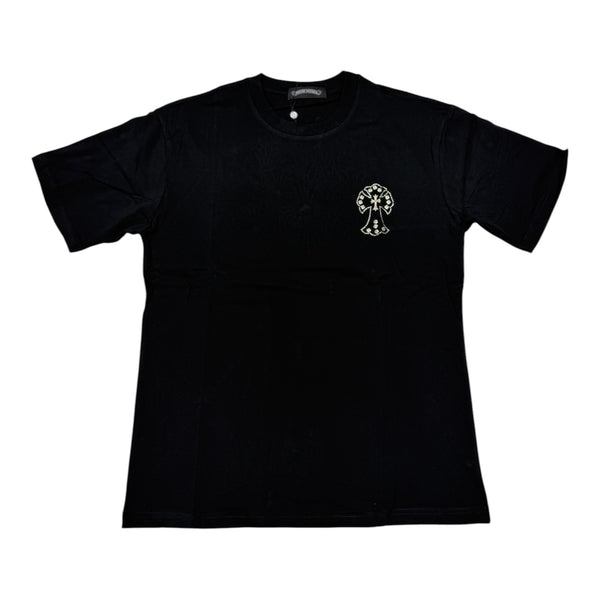 Chrome Heart Custom Stones Black Tee