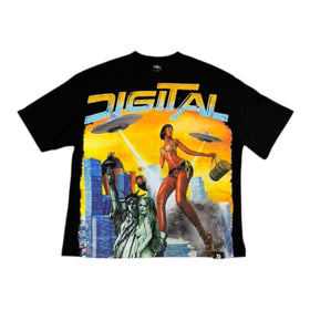 Digital CHAOTIC SUNSET Tee