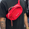 Supreme Red Fanny Pack