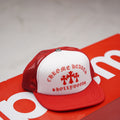 Chrome Hearts Red/White Cap