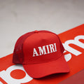 Amiri Red/White Cap