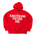 Mixed Emotions “Emotions Never Die” Red Hoodie
