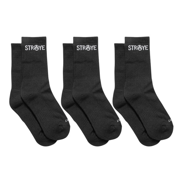 Straye Tre Black Socks