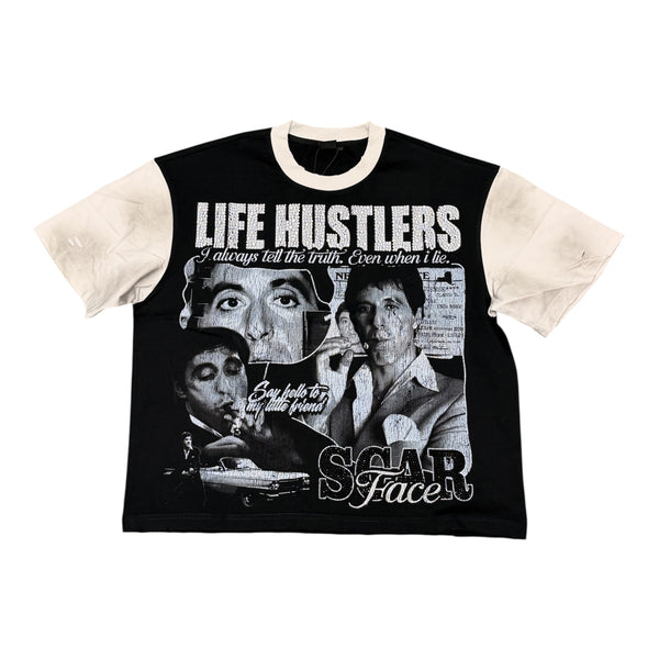 Life Hustler “Scar Face” Tee