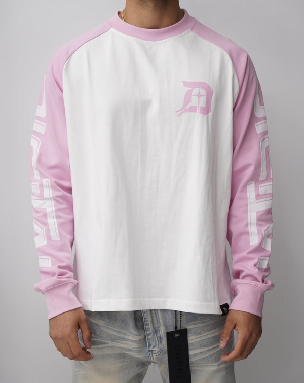 Digital Longsleeve Pink Tee