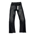 Purple Jean Black Washed Flare