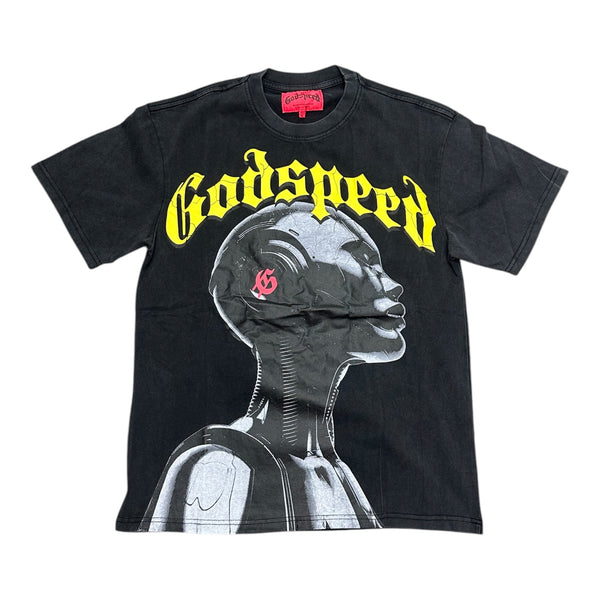 Godspeed “out of many,one” black tee