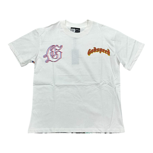 Godspeed “cowboy” white tee