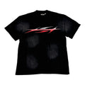 Hellstar Sports White/Red Logo Black Tee