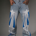 Vicious Falling Star Blue Jean