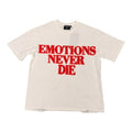 Mixed Emotions “Emotions Never Die” Red/White Tee
