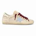 Golden goose star cream blue