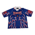 First Row “01” Blue/Orange Soccer Jersey Tee