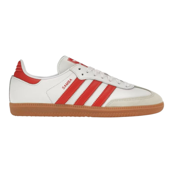 Adidas Samba White Solar Red Gum