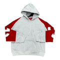 Supreme Grey&Red Hoodie