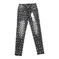 Purple Jean Star Design Grey