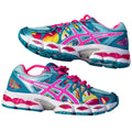 Asics Gel Nymbus 16 Iridescent Pink /Capri Blue Multicolor