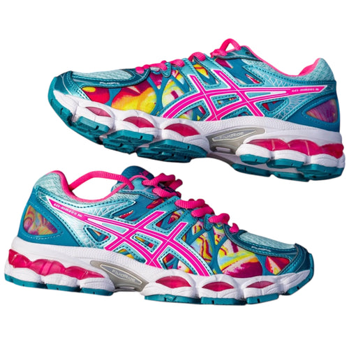 Asics Gel Nymbus 16 Iridescent Pink /Capri Blue Multicolor