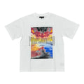 Purple “Colorfull Sky” White Tee