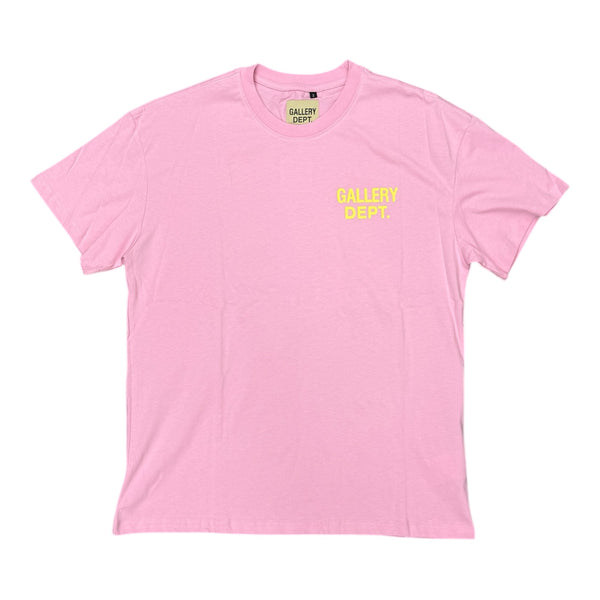 Gallery Dept Pink/Yellow Tee