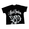 Mixed Emotions Cupid Black/White Crop Tee