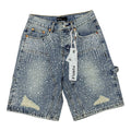 Purple Jean Blue Rhinestones York
