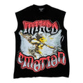Mixed Emotions Black/Red Sleeveless Tee