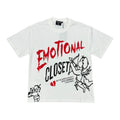 Mixed Emotions “Emotional Closet” White/Red Tee